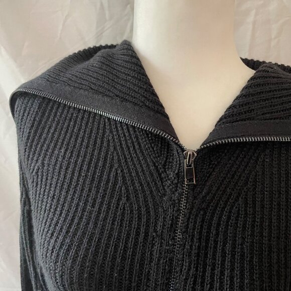 Women’s Ann Taylor Black Cardigan Sweater size Large - Picture 4 of 9
